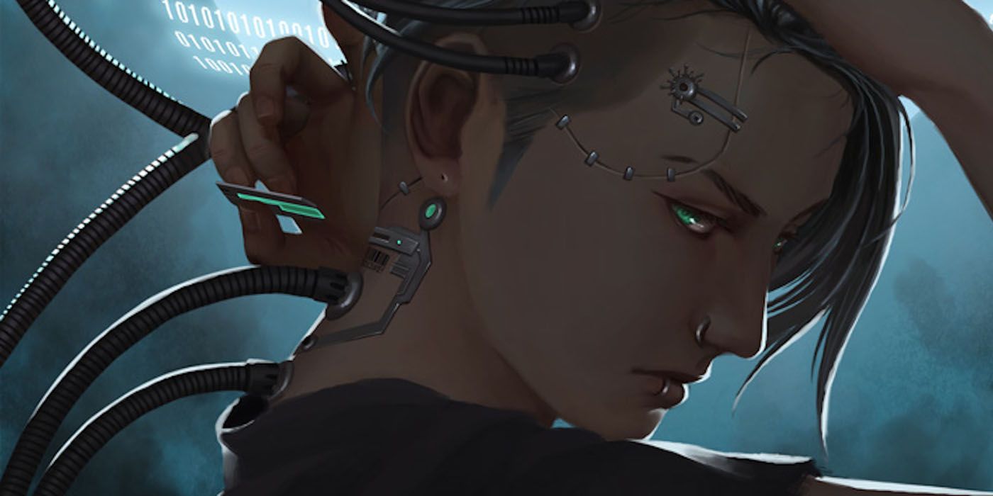 Netrunner from cyberpunk